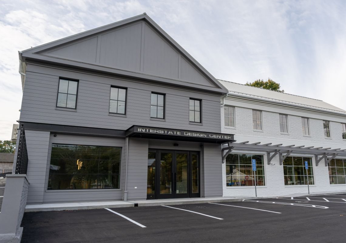 exterior of Greenwich showroom